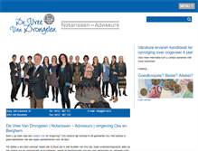 Tablet Screenshot of dv-vd.nl